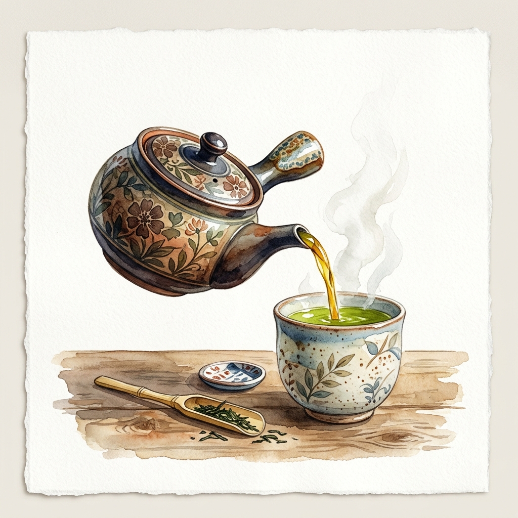 お茶の淹れ方
